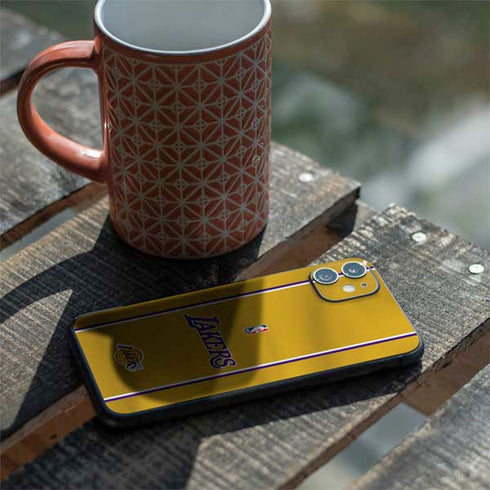 NBA Los Angeles Lakers Jersey iPhone 11 Skin